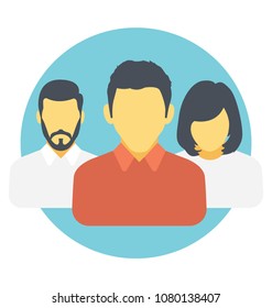 
A group of people with different types of usability background
