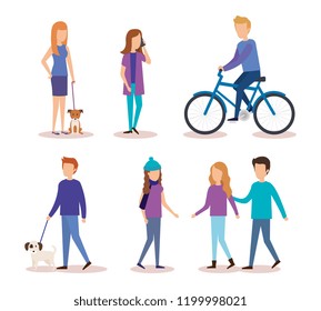 group of people doing activities