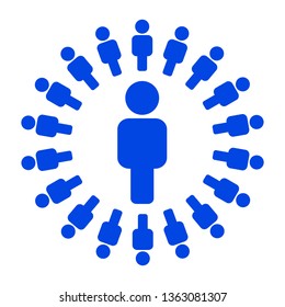 Group of people icon