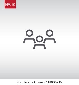 Group of people icon