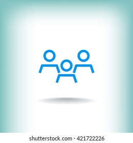 Group of people icon