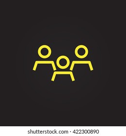 Group of people icon
