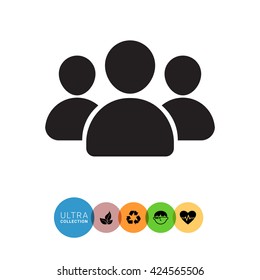 Group of people icon