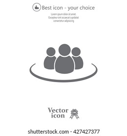 Group of people icon