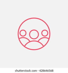 Group of people icon