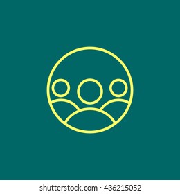 Group of people icon