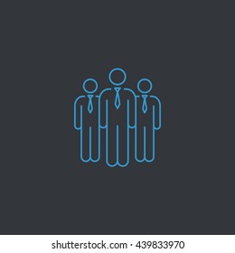 Group of people icon