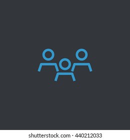 Group of people icon
