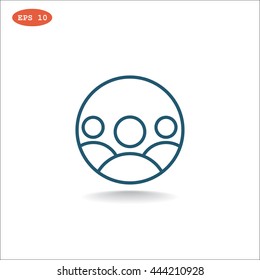 Group of people icon