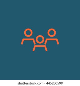 Group of people icon