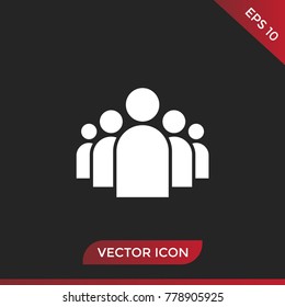 Group of people icon