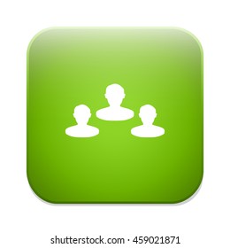 Group of people icon. Share symbol.