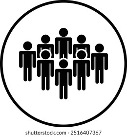 group of people icon sign, team icon sign, group of person icon, people icon