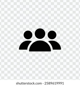 Group of People Icon | Team and User Symbol Vector