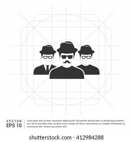 Group of people icon. User Group Icon. vector icon user group icon, user Team Icon