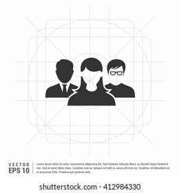 Group of people icon. User Group Icon. vector icon user group icon, user Team Icon