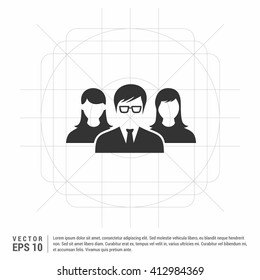 Group of people icon. User Group Icon. vector icon user group icon, user Team Icon
