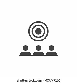 group people icon vector