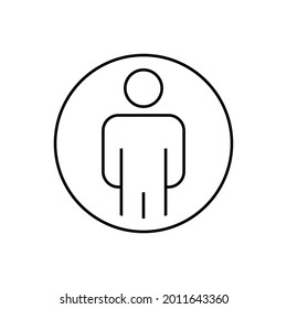 Gruppe von Menschen Symbol Vektorset. Geschäftsleute Illustration von Zeichenkollektionen. Teamarbeitssymbol oder -logo.