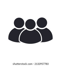 Group People Icon Vector Team Stock Vector (Royalty Free) 2132957783 ...