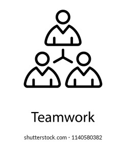 Group of people interlinked, teamwork