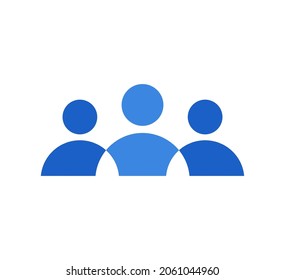 group people logo vector design template