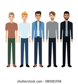 Group People Man Community Stock Vector (Royalty Free) 580581958 ...