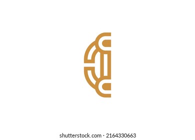 Group of People Monoline Logo