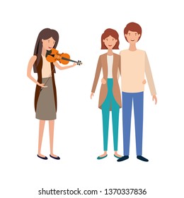 group of people with musical instrument