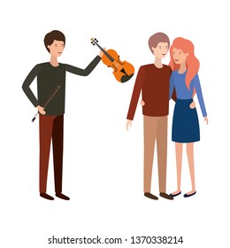 group of people with musical instrument