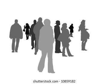  group of people in public square