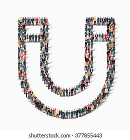 group  people  shape  magnet