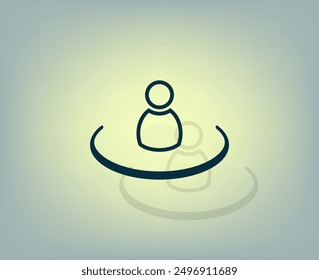Group of people sign icon