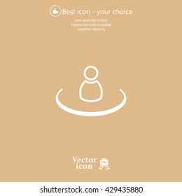 Group of people sign icon