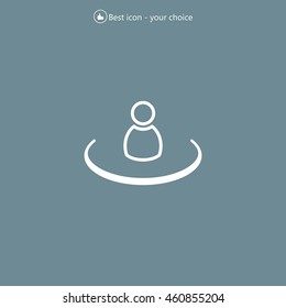 Group of people sign icon