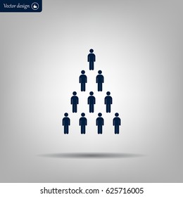 Group of people sign icon