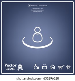 Group of people sign icon