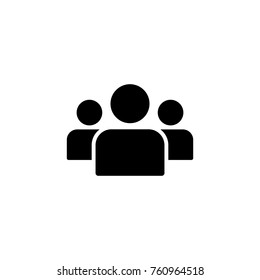 Group Of People Sign Icon. Share Symbol. Button With Soft Shadow. UI Website Navigation. Social Network Icons. Group Of Friends. Cutout People. Leader Icon. Community Icon. Multiple Users Silhouette