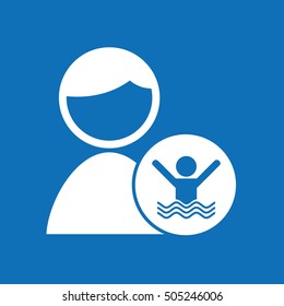 group of people silhouette icon, vector illustration