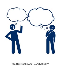 group of people silhouette vector having a discussion	