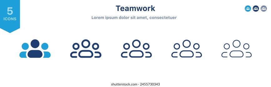 Group of people, squad icon - team user icon. three person symbol, group, Friends, people, users icon	
