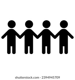Diseño de grupo de personas en marcha