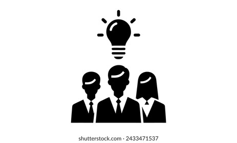 Group of people. teamwork. vector illustration on white background