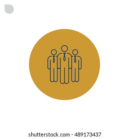 Group of people  Vector.