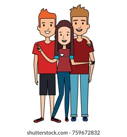 group of persons avatars characters