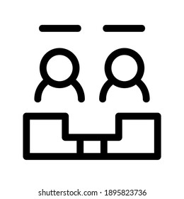 Gruppe Phone Symbol oder Logo einzeln auf Zeichen Vektorgrafik - hochwertige Vektorsymbole mit schwarzem Hintergrund
