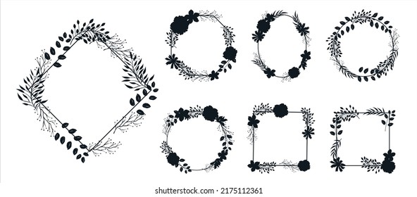 
Group of professional chefs Vector Silhouettes