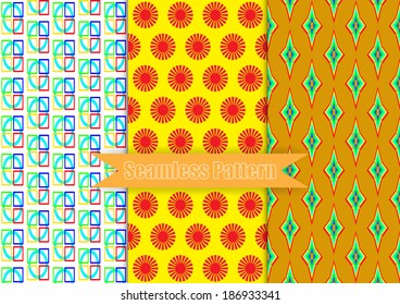 group of seamless pattern 