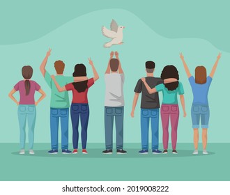group of seven pacifists characters