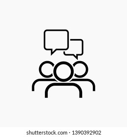 group sign symbol icon vector